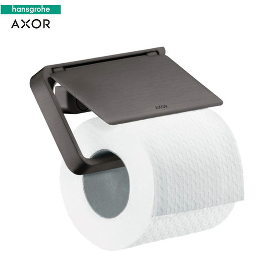 Hansgrohe Axor universeel toiletrolhouder geborsteld zwart chroom