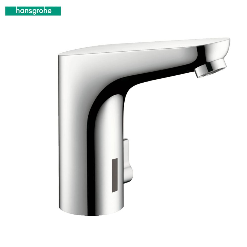 Hansgrohe Focus elektronische wastafelmengkraan met temperatuurgreep voor 230V netstroom, chroom