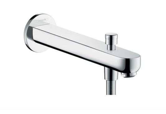 Hansgrohe Metris S baduitloop met omstelling 228 mm chroom