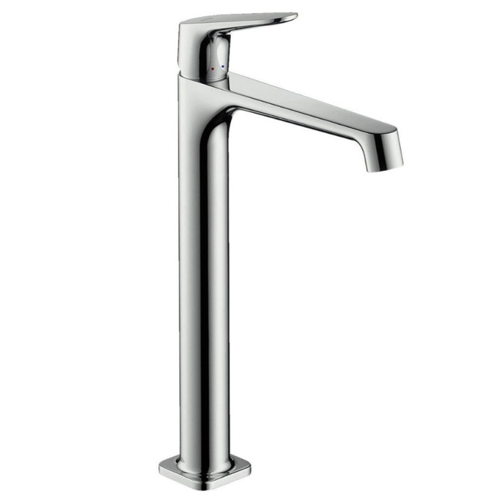 Hansgrohe Axor Citterio M verhoogd wastafelkraan voor waskom zonder waste Chroom