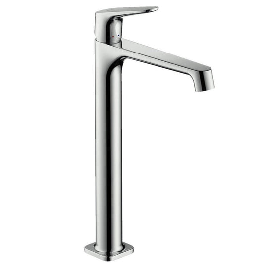 Hansgrohe Axor Citterio M verhoogd wastafelkraan voor waskom zonder waste Chroom