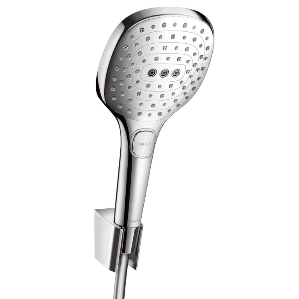 Hansgrohe Raindance Select E badset met doucheslang en houder, Chroom