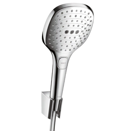 Hansgrohe Raindance Select E badset met doucheslang en houder, Chroom