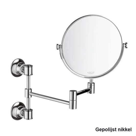 Hansgrohe Axor Montreux scheerspiegel gepolijst nikkel