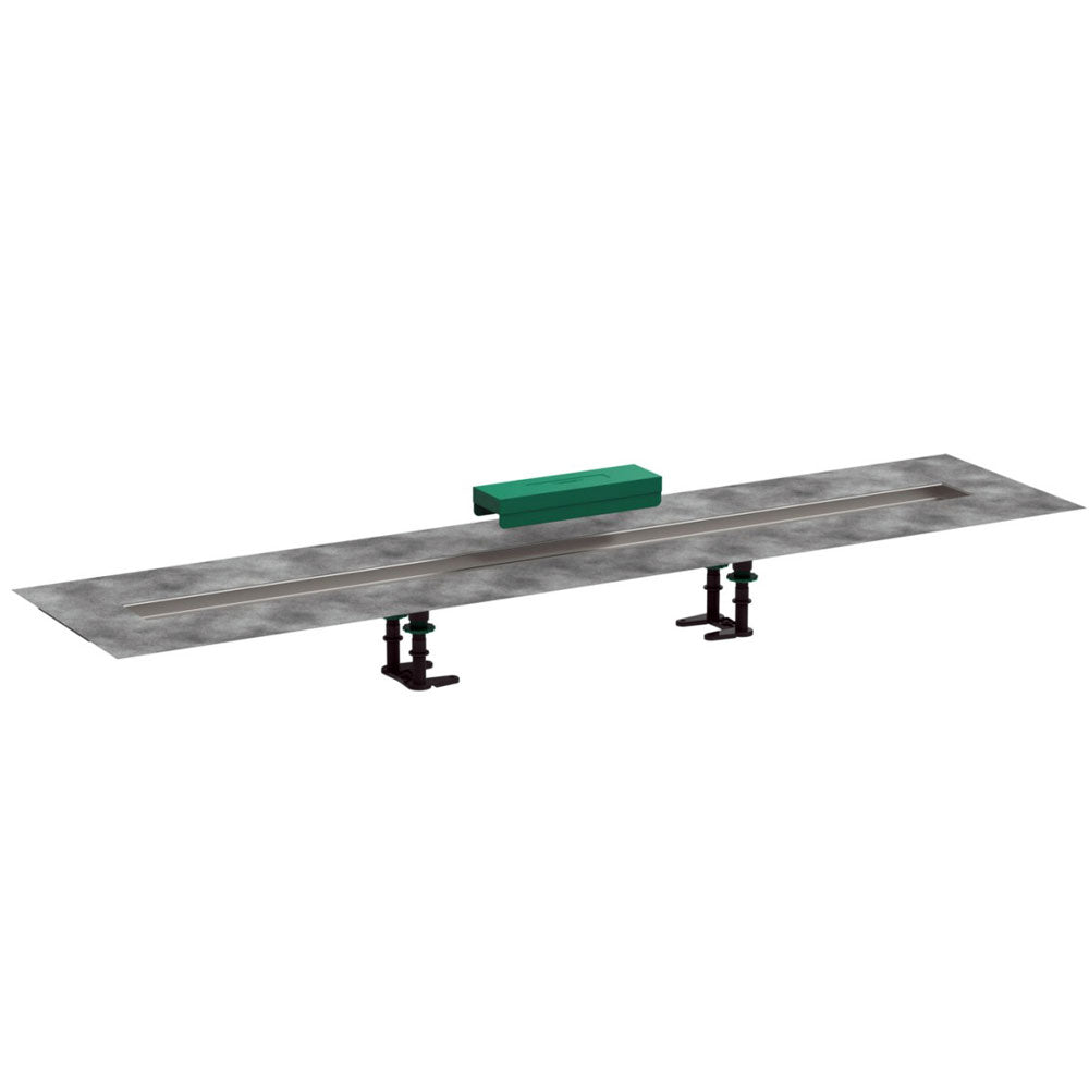 Hansgrohe uBox universal installatieset voor lineaire douchegoten 1200, RVS
