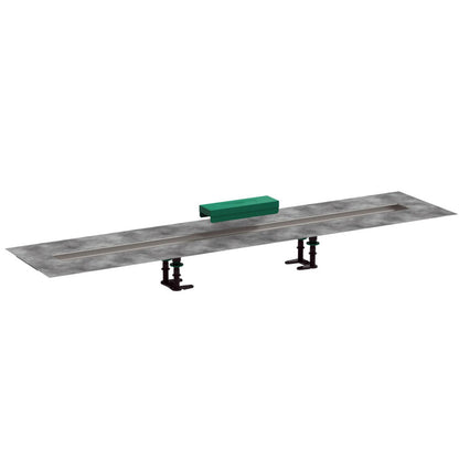 Hansgrohe uBox universal installatieset voor lineaire douchegoten 1200, RVS