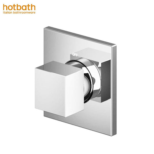 Hotbath Bloke Q010EXT inbouw stopkraan chroom