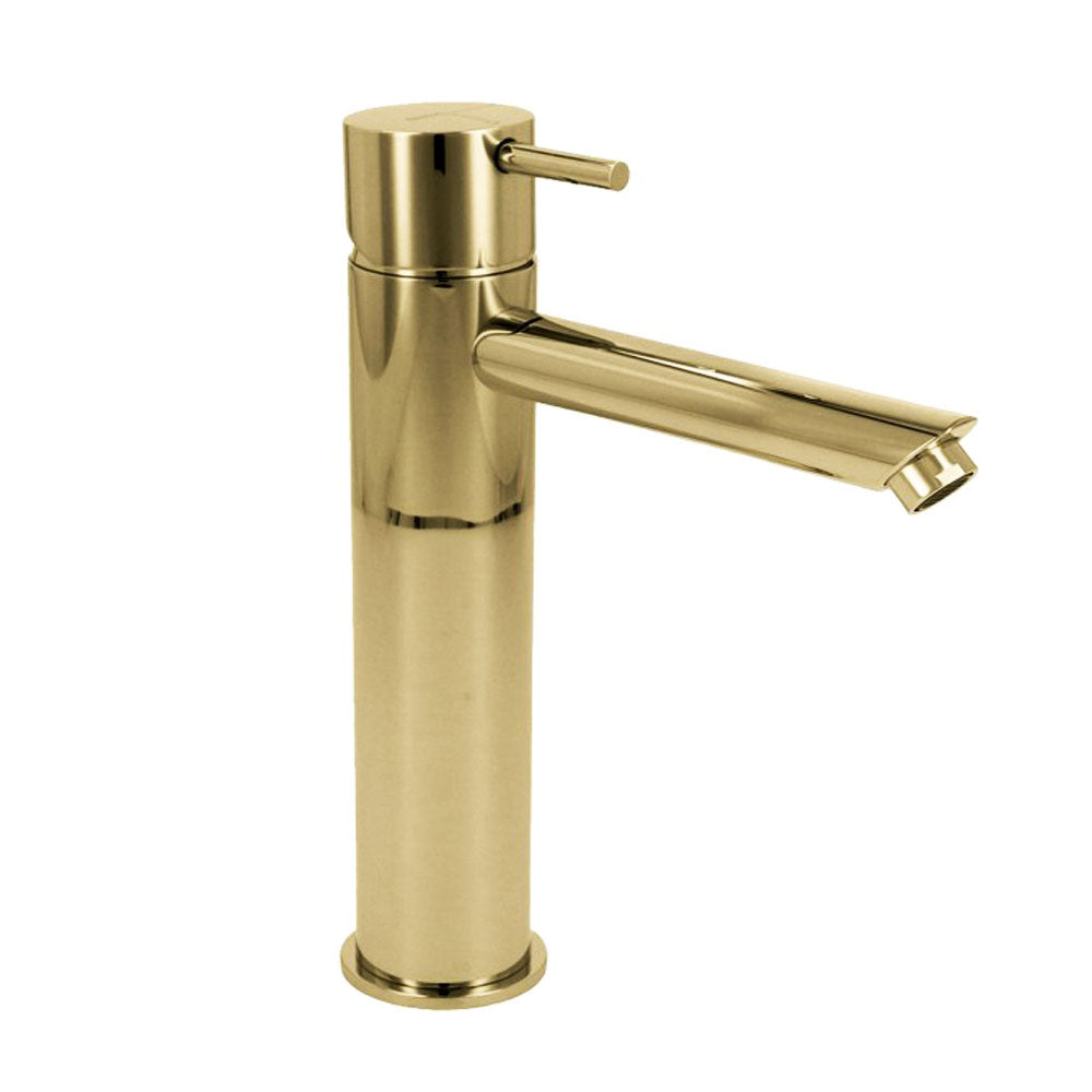 Hotbath Cobber wastafelkraan gepolijst messing PVD