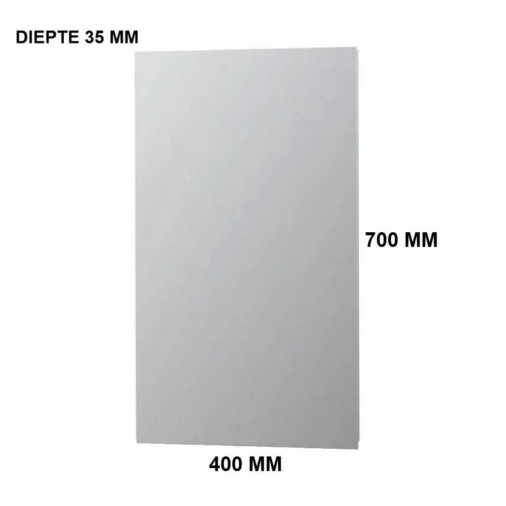 Primabad Spoled400 spiegel met ledverlichting 700h x 35d x 400b