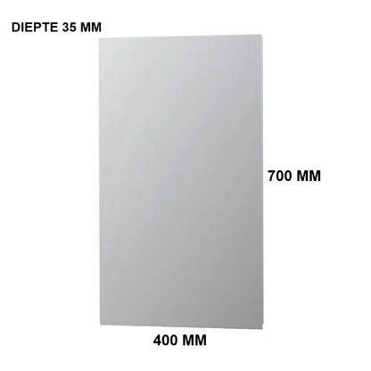 Primabad Spoled400 spiegel met ledverlichting 700h x 35d x 400b