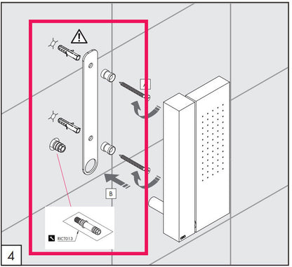 Ceadesign ZIQ52 verstelbare Derlin design douchekop met regenstraal, geborsteld RVS