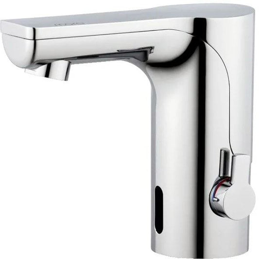 Mora MMIX tronic, wastafelkraan met hygiënische spoeling, batterij uitvoering