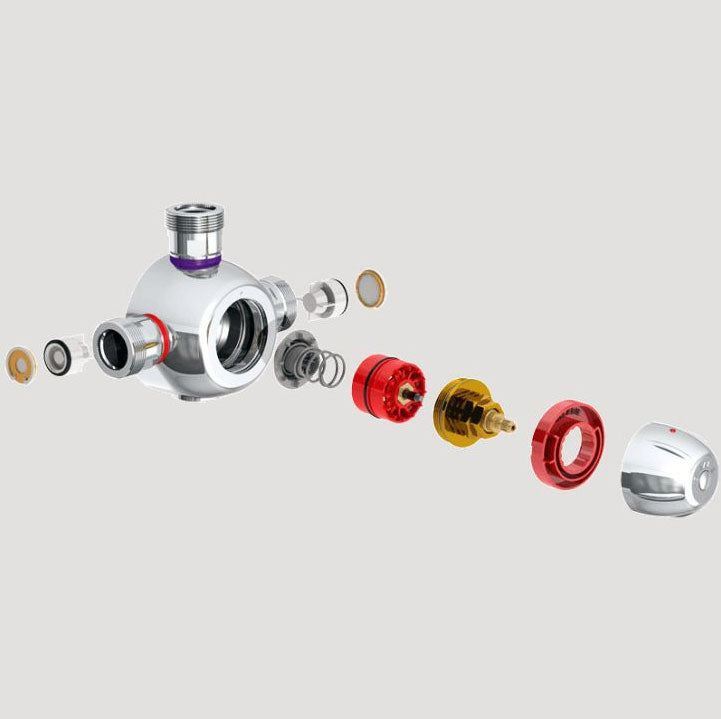 DELABIE PREMIX CONFORT 3/4'' centrale thermostatische mengautomaat 731002