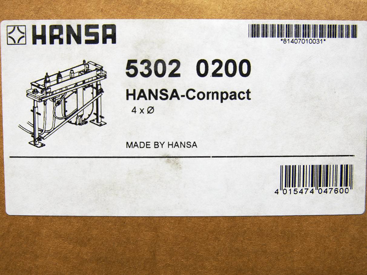 Hansa Compact Montageblok Universeel inbouwdeel voor 4-gats tegelrandcombinatie