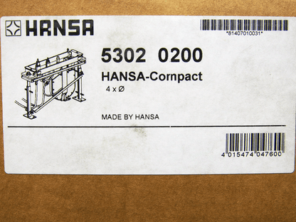 Hansa Compact Montageblok Universeel inbouwdeel voor 4-gats tegelrandcombinatie