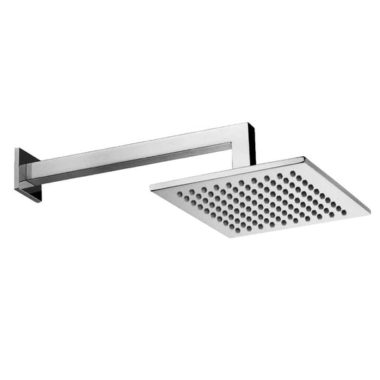 Paffoni Quadro douchekop hoofddouche 200 mm met douche arm, Chroom