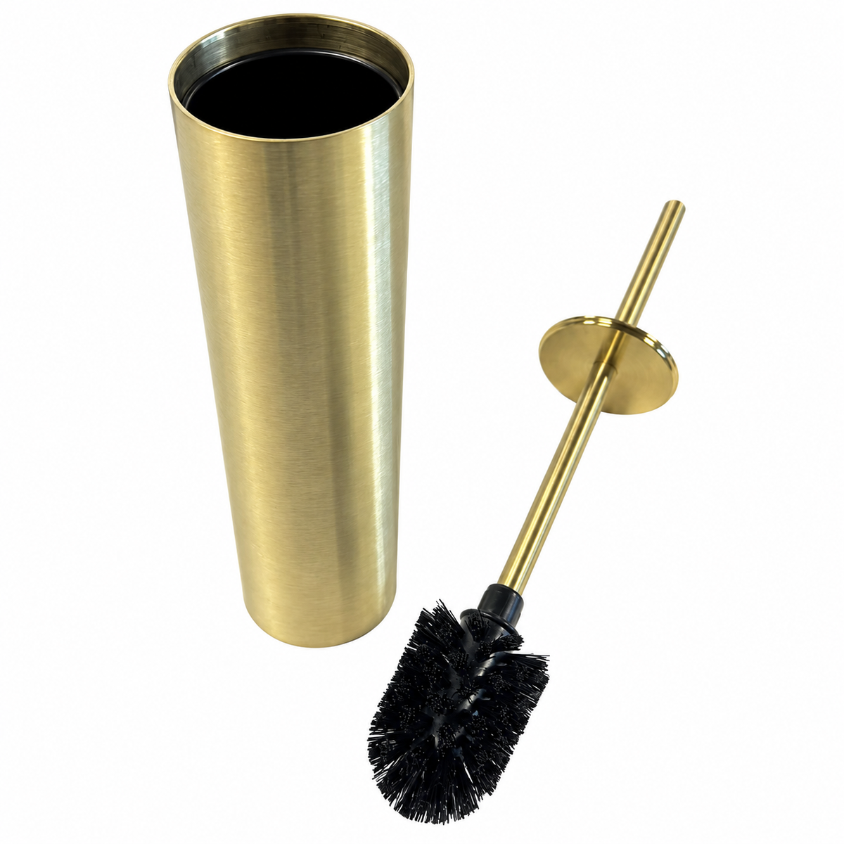 Procasa Waterevolution Deep toiletborstelset wand PVD Light Gold A241WGE