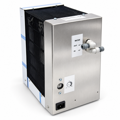 Perrin & Rowe Metris Triflow keukenkraan met waterfilter en reservoir – geborsteld nikkel