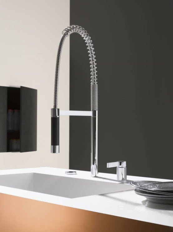 Dornbracht Tara Ultra Profi keukenkraan 2-gatse platina mat (showmodel)