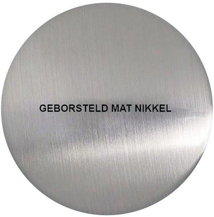 Bongio Squadra Inbouw douchemengkraan, Geborsteld mat nikkel