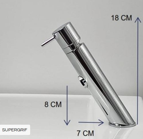 Supergrif Afternoon Stick design wastafelmengkraan front bediening, chroom