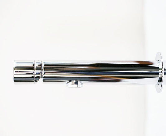 Supergrif Afternoon design wandmengkraan front bediening chroom