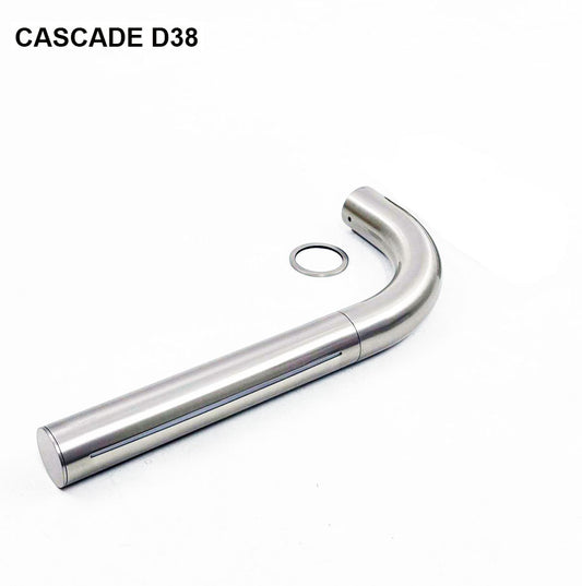 Supergrif D38 design Cascada, Waterval uitloop mat nikkel