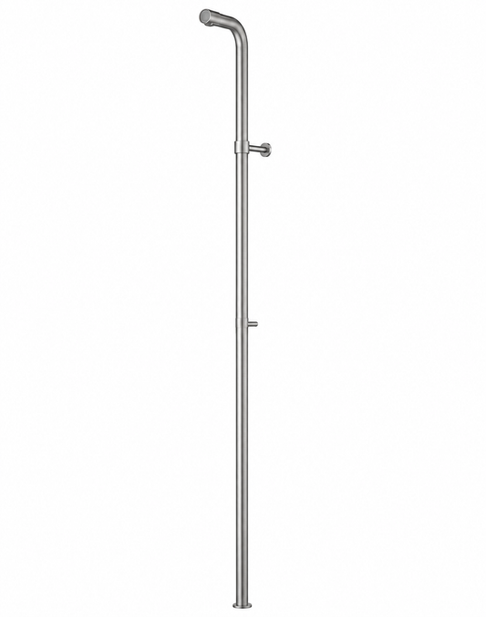 Supergrif D38 vrijstaande douche minimalistisch industriël stoer design