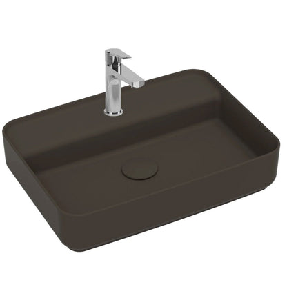 ISVEA Infinity rechthoekige wastafel of wasbak 55 cm zonder overloop