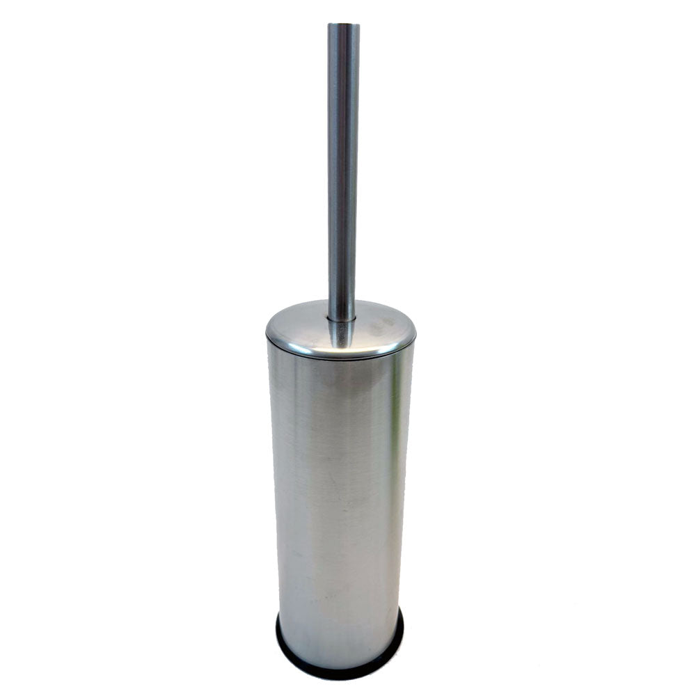 Tupai toiletborstel met houder wandmodel Round RVS