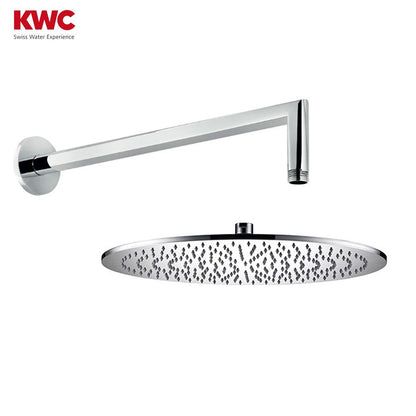 KWC Piatto R300 regendouche Ø300 mm met wandbevestiging chroom 