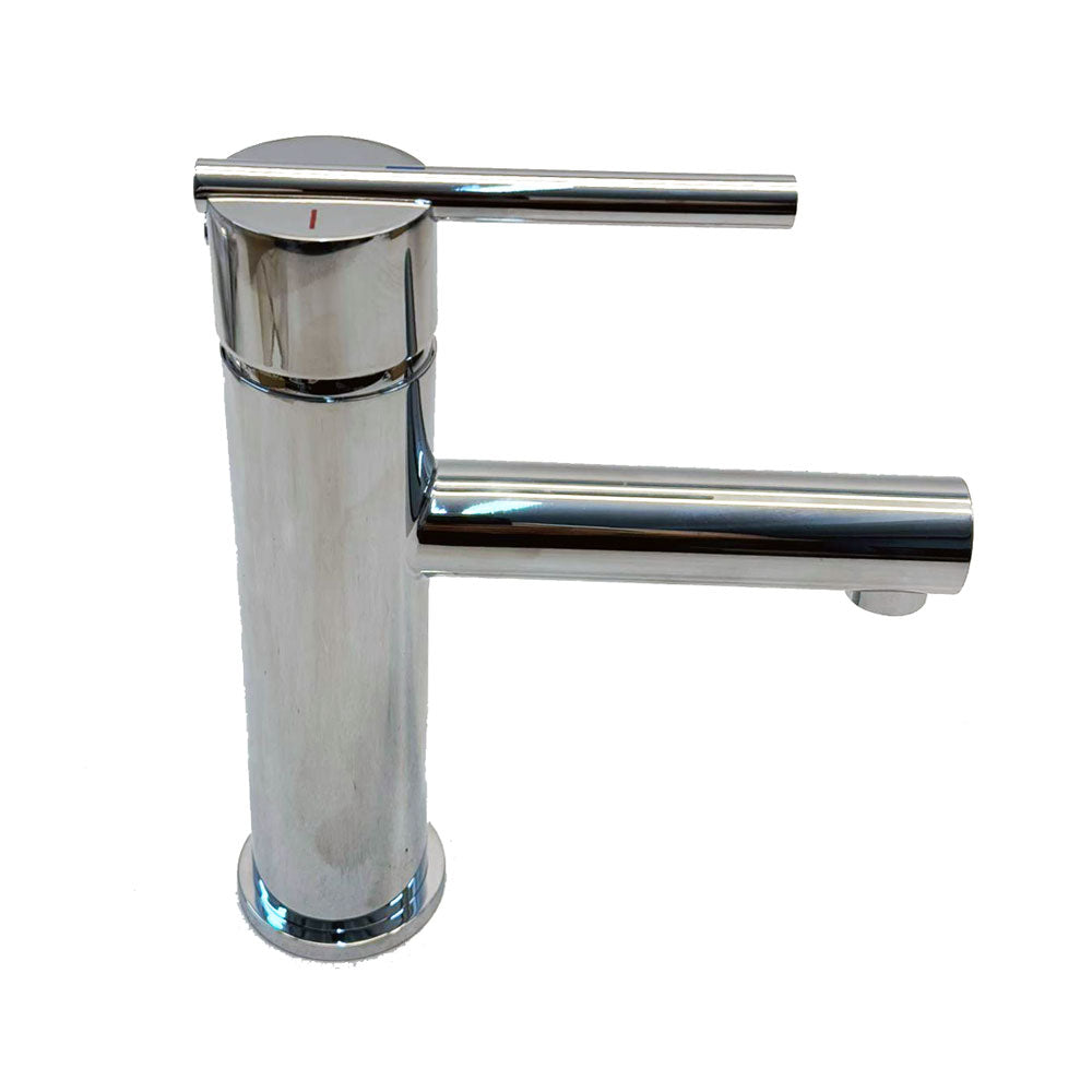 Huber Tratto wastafelmengkraan met waste bediening chroom