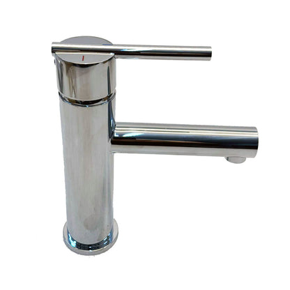 Huber Tratto wastafelmengkraan met waste bediening chroom