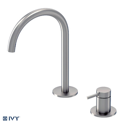 IVY Bond Coldstart 2-gats wastafelmengkraan, Geborsteld Nikkel PVD