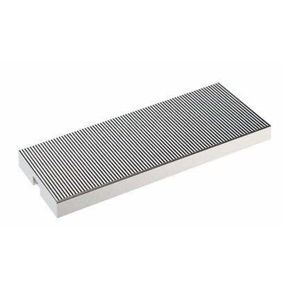 Gessi Shower Drain met afdekplaten 90 x 60 mm, Geborsteld chroom