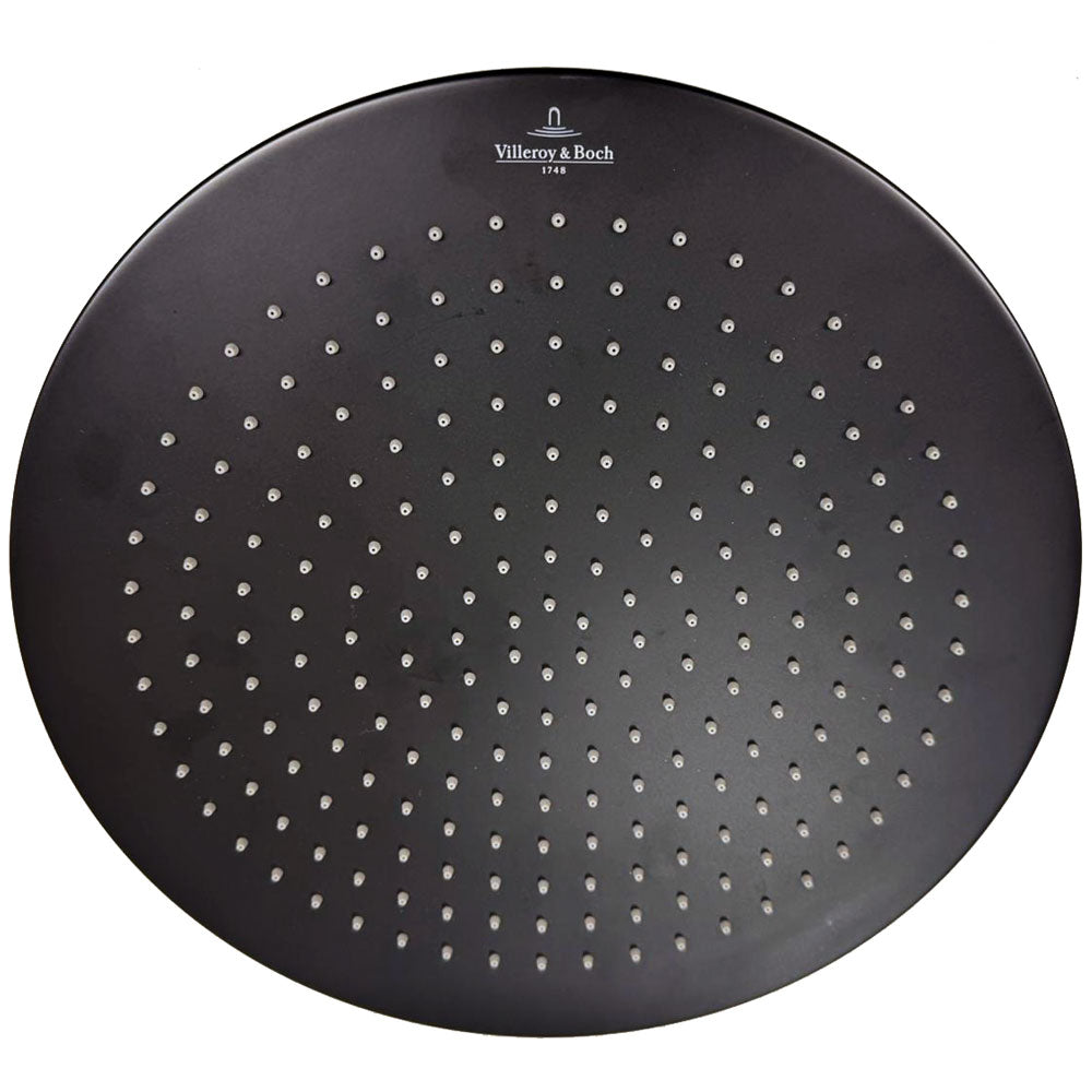 Villeroy &amp; Boch Universal Showers hoofddouche 35cm - Rond , mat zwart