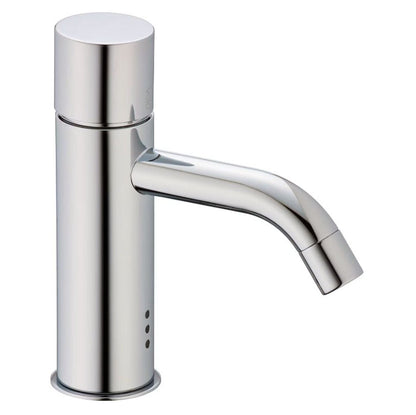 Vola RB1EN-16 koudwater-wastafelkraan voor contactloze bediening op netstroom, chroom