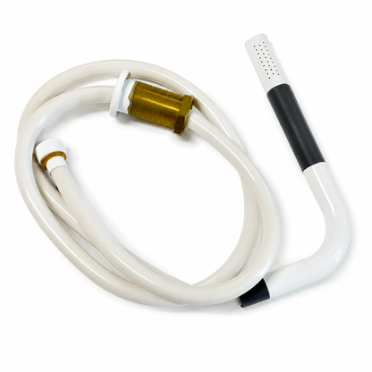 Vola T1V-28 uittrekbare handdouche met doucheslang 150 cm Wit