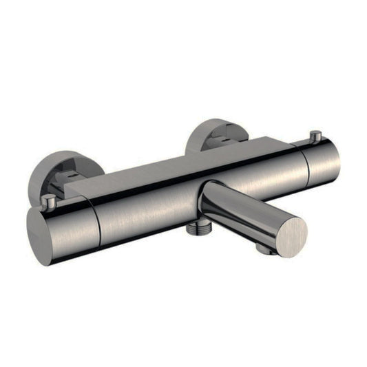 Wiesbaden Chic badkraan Cool Touch thermostatisch geborsteld staal (uitlopend model)