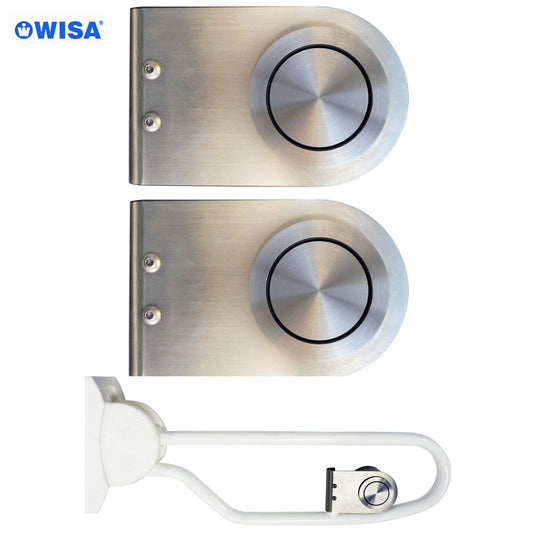 Wisa Set 2x Solo SF knop pneumatisch besturing spoelsysteem t.b.v. steunbeugel