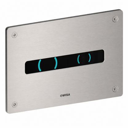 Wisa XS Eos infrarood bedieningspaneel Vandalissimo dualflush RVS