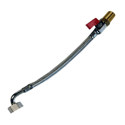 Wisa kraanonderdelen – 1/2" met kraan en slang en knie (G1/2")