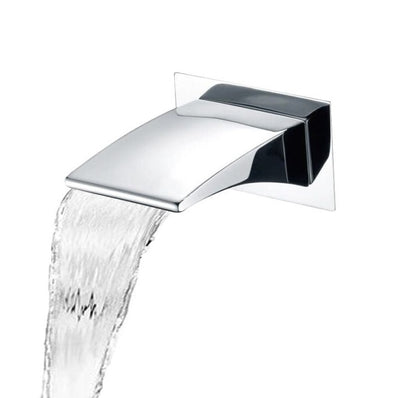 Best Design Rofo Cascade waterval muuruitloop tbv. douche en bad, chroom
