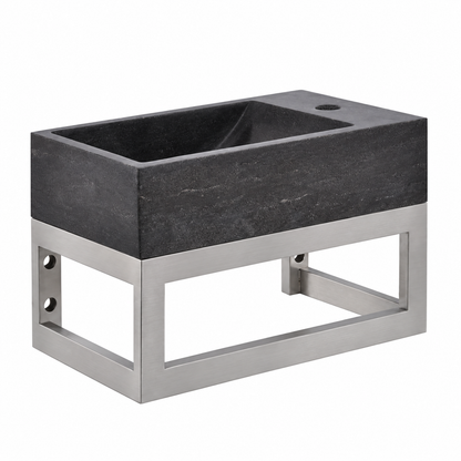 Wiesbaden Montagebeugel Vierkant RVS 40x22x15 cm