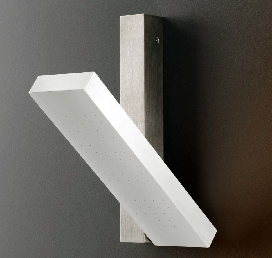 Ceadesign ZIQ52 verstelbare Derlin design douchekop met regenstraal, geborsteld RVS