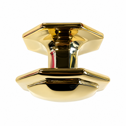 Quincalux ST Toppel Voordeurknop Goud Zirkonium PVD