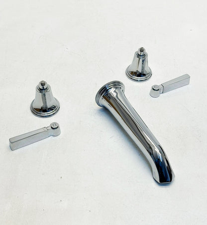 Samuel Heath Style Moderne zeer exclusieve wandmengkraan 3TH afbouwdelen