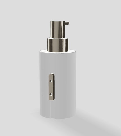 Treemme Tag zeep lotion dispenser wandmontage mat nikkel