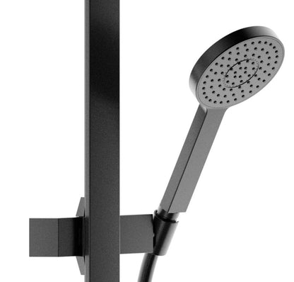 Keuco Edition 11 Doucheset Handdouche met 1 straalsoort, geborsteld zwart chroom