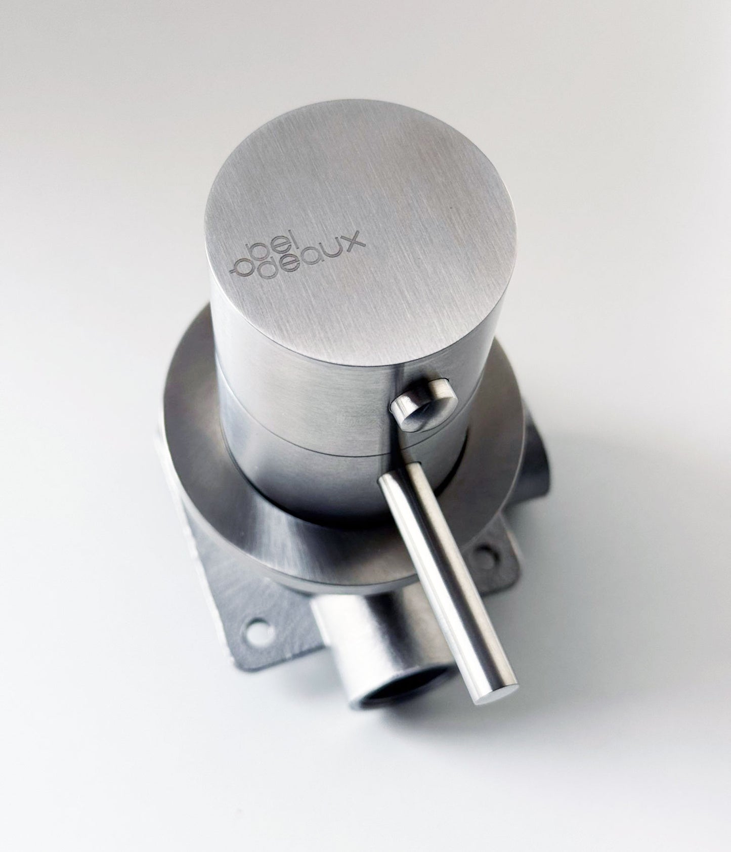 Beldeaux 2000 thermostaat inbouw doucheset met glijstang en verstelbare handdouche, RVS